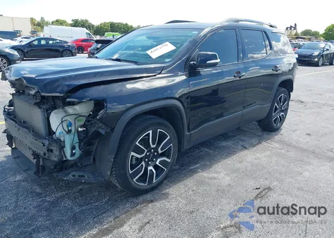 2021 GMC Acadia Fwd Slt from USA, damaged, VIN 1GKKNML4XMZ176401